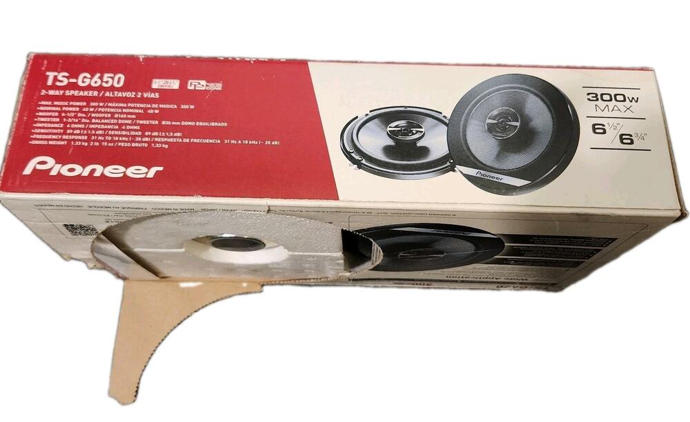 Pioneer TS-G650 6-1/2" 2-way Speakers NIB NOS